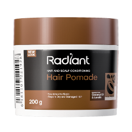 Radiant Hair Pomade with Coconut/Castor Oil 200g